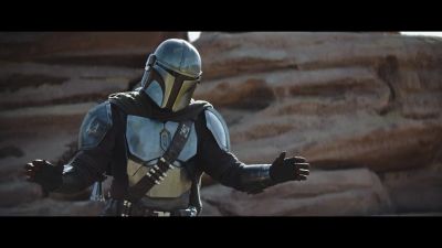 THE MANDALORIAN:
Wait! Don't hurt the Child. - The Mandalorian