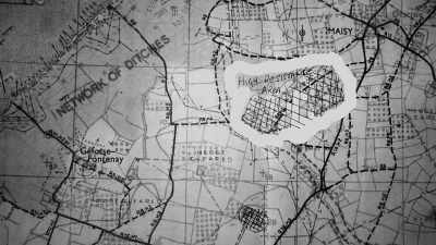 The map led me on to the field, - Secret Nazi Ruins