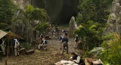 The map points us directly into
the center of this mountain. - Dolittle