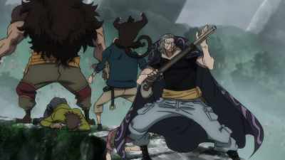 The marines that support justice
are gonna kill the citizens? - One Piece Film Red