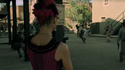 The marshals decided to practice their quick draws with each other. - Westworld
