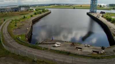 The Mary was launched
in September 1934. - Scotland from the Sky