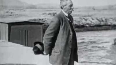 The mastermind behind the
aqueduct - Flood in the Desert