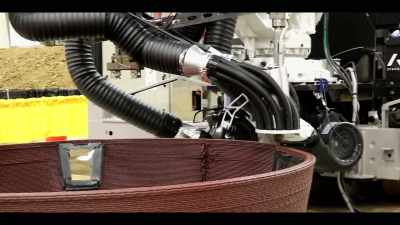 The material that we are using is biopolymer basalt fiber. - The History of Home Narrated by Nick Offerman
