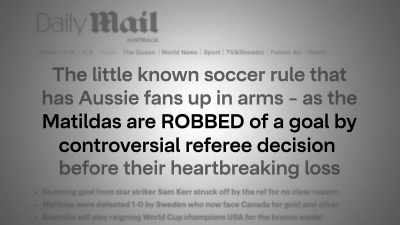 The Matildas
were robbed last night - Matildas: The World at Our Feet
