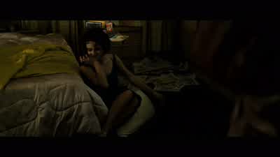 The mattress is all sealed in slippery plastic. - Fight Club