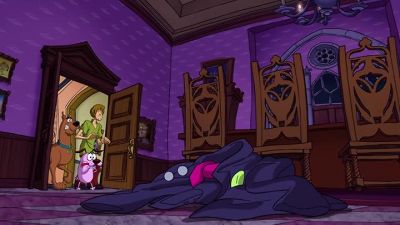 -The mayor guy is gone.
-No, look. - Straight Outta Nowhere: Scooby Doo! Meets Courage the Cowardly Dog