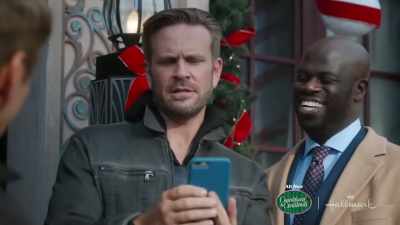 The mayor looks like
a handsome devil - Lights, Camera, Christmas!