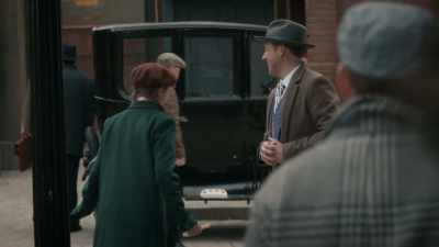 The mayor offered him - Frankie Drake Mysteries
