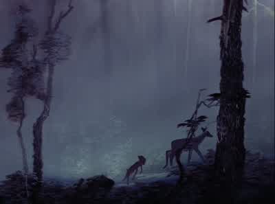 - The meadow. - Bambi