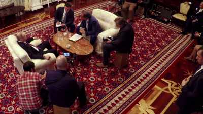 The media repeats it
and repeats it, - The Putin Interviews