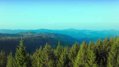 The melting snow
reveals Germany's lush landscape. - Europe From Above