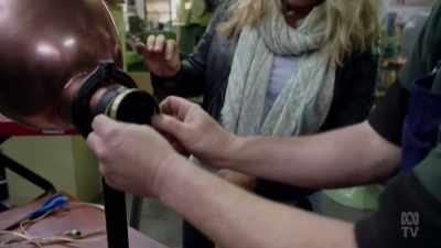 The membrane, or eardrum,
is a thin flap of skin - Aussie Inventions That Changed The World