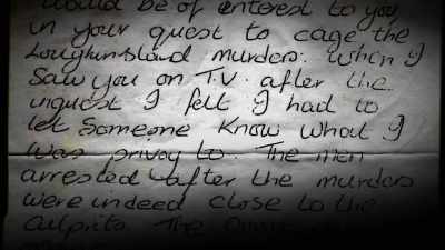 "The men arrested
after the murder - No Stone Unturned