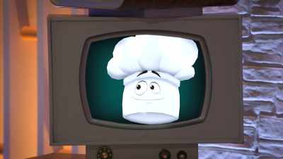 The menu will be delivered
to you in the kitchen. - Secret Chef