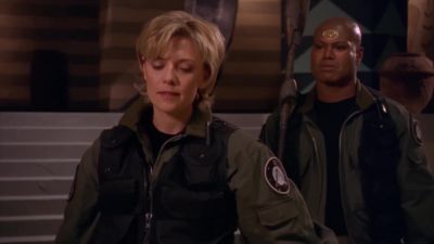 The message said only the host
could leave this place alive. - Stargate SG-1