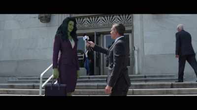 The message is that if you attack,
harm, or harass innocent people, - She-Hulk: Attorney at Law