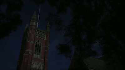 The meteor is glowing. - Sister Boniface Mysteries