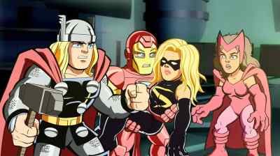 The mighty Son of Odin will not
be bested by a bubble. - The Super Hero Squad Show