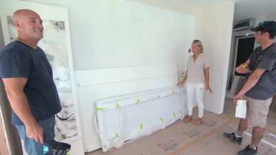 The millwork in the
signature suites is, - Island of Bryan