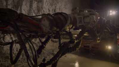 ...the miners use a monster machine. - Gold Rush: Parker's Trail