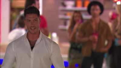 The minute Adam
walks in last night, - Love Island