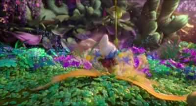 The minute they enter this
enchanted forest or Forbidden Forest, - Smurfs: The Lost Village
