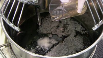 The mixer blends them thoroughly
for about an hour, - How It's Made