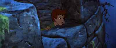 The moat.
It's our only chance. - The Black Cauldron