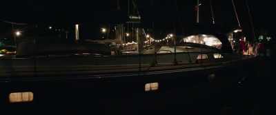 The moment we hit
the dock, I cried out, - Adrift