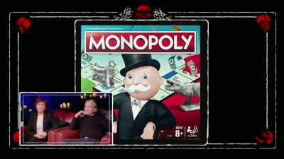 The Monopoly Man
does not have a monocle. - The Osbournes Want to Believe