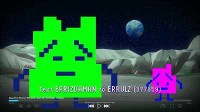 The Mooninites
control all your wireless devices - Aqua Teen Forever: Plantasm