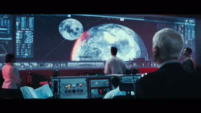 The moon's entered the atmosphere over the north Atlantic. - Moonfall