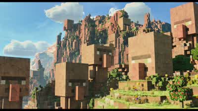 The more I built, the better I got. - A Minecraft Movie