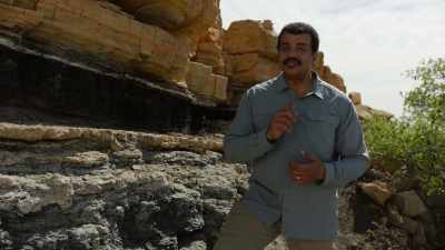 The most dramatic passage in
this saga is not written in - Cosmos: Possible Worlds
