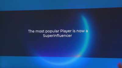 "The most popular player
is now a superinfluencer." - The Circle