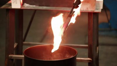 The most stress that I have
is the quench. - Forged in Fire