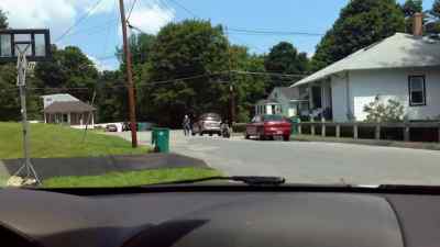 >>the motorcyclist
and the suv driver - Road Wars