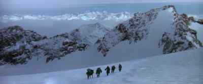 The mountains was tall and white… - The Man Who Would Be King