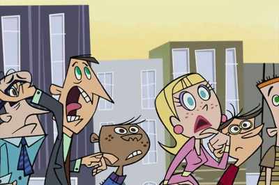 The mutant talking elephant
is about to stop the Monkey Boy! - Johnny Test