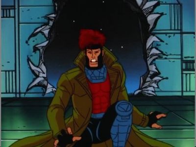 The name is Gambit Remember it - X Men: The Animated Series