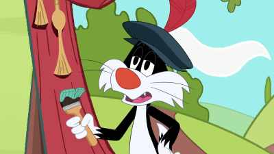 The name's Sylvester.
And of course, it is. - Bugs Bunny Builders
