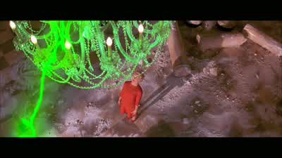 The Nancy Reagan chandelier. - Mars Attacks!