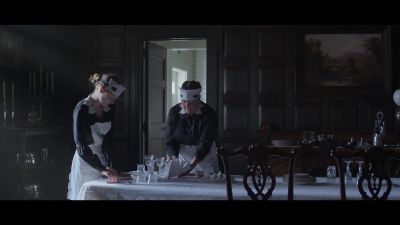The napkin is fanned, so… - The Power of the Dog