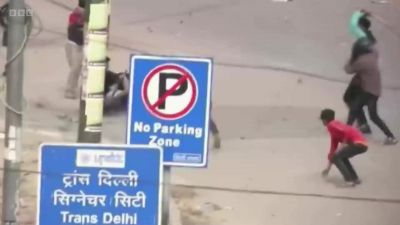 The national capital, a battleground. - India: The Modi Question