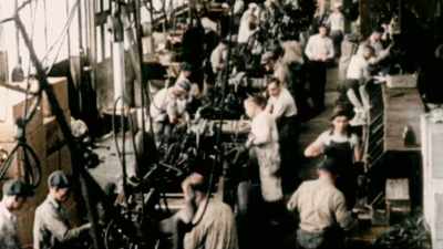 THE NATION'S PRODUCTION,
PROFITS, AND WAGES - America in Color