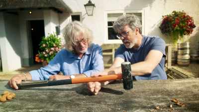 The natural flex is enough to
crack it but not follow through. - James May and the Dull Men