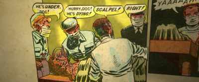 The Navy surgeon
takes a scalpel, - Memory: The Origins of Alien