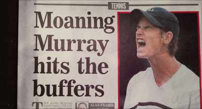 The negative body language,
the negative verbal language, - Andy Murray: Resurfacing