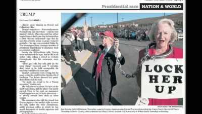 The negative coverage of Hillary
was off the charts, - First Ladies